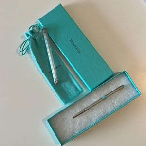 Tiffany Silver slim ballpen